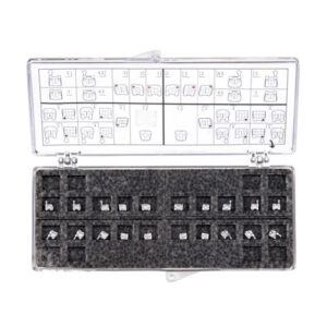 3M™ Unitek™ Gemini Brackets Kıt, 119-173, Roth, .022, U/L, 5x5, 0T-HK, 20/Kit