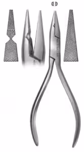 Hammacher Düz Pens Tırtıklı 130mm HSL 483