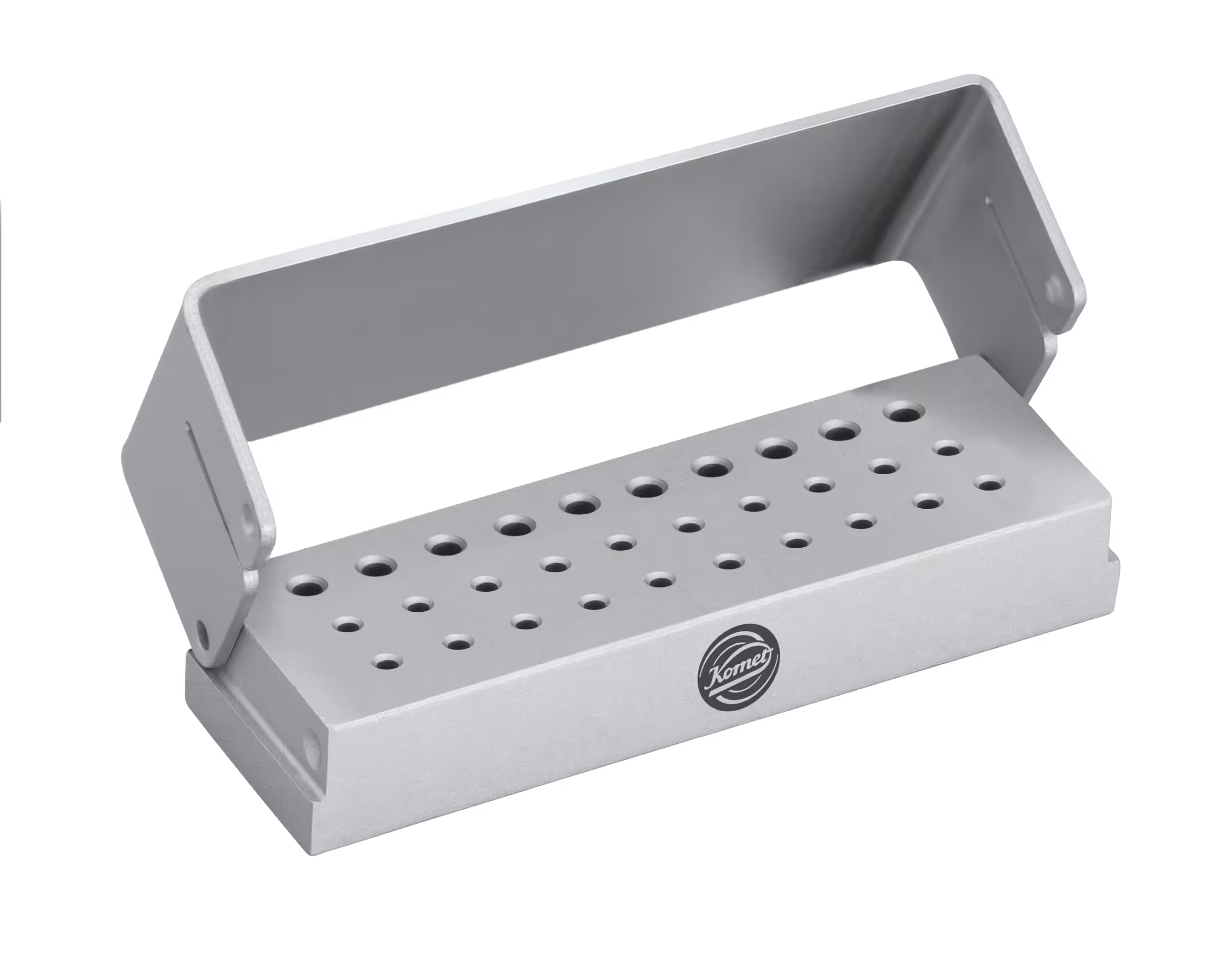 Komet A600 Gri Anodize Aluminyum Frez Standı 20 FG + 10 RA A600S