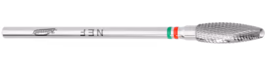Komet Baz Metal İnce Tungsten Karbür Lab Bitirme Frezi H250NEF