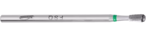 Komet Bud Form Sert Elastik Akrilik ve Değerli Metal Tungsten Karbür Lab Frezi H77FSQ