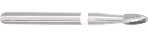 Komet Egg Form 30 Kesici Ultra İnce Tungsten Karbür Bitirme ve Periimplantitis Frezi H379UF