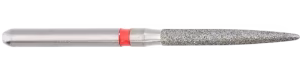 Komet Extra Uzun Flame Form Ince Grit Elmas Kron Marjin Bitirme Frezi