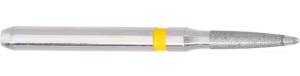 Komet Flame Form Safe End Ekstra Ince Grit Elmas Endodontik Erisim Kavitesi Frezi 861GKEF