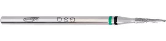 Komet GSQ Çapraz Dişli Lab Tungsten Karbür Yumuşak Akrilik/Silikon Frezi H136GSQ