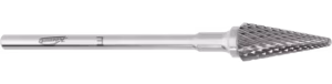 Komet Geri Yön Çapraz Dişli Tungsten Karbür Akrilik Alçı Metal Lab Frezi H257RE