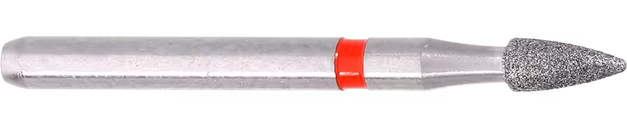 Komet Grenade Form İnce Elmas Frezi 8390