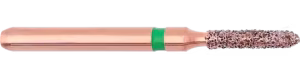 Komet Kısa Paralel Chamfer Torpedo Kaba Grit Elmas Kron Preparasyon Frezi KP6877