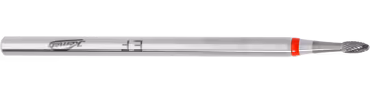 Komet Konik Çapraz İnce Akrilik ve Metal Tungsten Karbür Lab Frezi H73EF