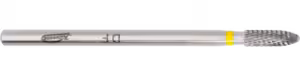 Komet Konik DF Lab Tungsten Karbür Metal Pürüzlendirme Frezi H139DF