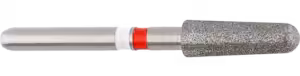 Komet Konik Round Uçlu İnce Grit Kırmızı Zirkonyum Elmas Lab Frezi ZR8856