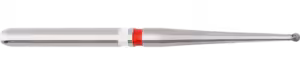 Komet L Round Uzun İnce Grit Kırmızı Zirkonyum Elmas Lab Frezi ZR8801L