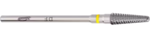 Komet Lens Form Metal Yüzey Kontrollü Pürüzlendirme Tungsten Karbür Lab Frezi H79DF