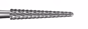 Komet Metal Yüzey Kontrollü Pürüzlendirme Tungsten Karbür Lab Frezi H261DF