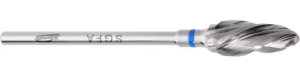 Komet Özel Sol Burgu Güvenlik Dişli Alçı Tungsten Karbür Lab Frezi H251SGFA