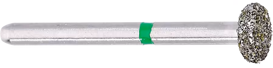 Komet Round Edge Wheel Kaba Grit Elmas Okluzal MOD Reduksiyon Frezi