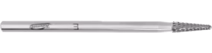 Komet Silindir İnce Çapraz Dişli Tungsten Karbür Lab Akrilik Alçı Metal Frezi H138E