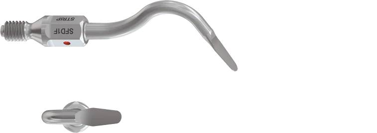 Komet Tek Yüzeyli Elmas Distal Stripping İnce Tane Sonik Ucu SFD1F