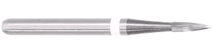 Komet Tungsten Karbür Flame Ultra İnce Oklüzal Son Bitirme Frezi H246UF