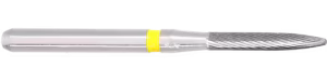 Komet Uzun Flame Form 20 Bıçak İnce Tungsten Karbür Kompozit Bitirme Frezi H48LF