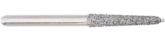 Komet Uzun Konik Chamfer Torpedo Pin Uçlu Standart Grit Elmas Kron Preparasyon Frezi 879KP
