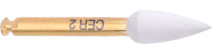 Komet ZRpolish Flame Form Ø4mm İnce Tam Seramik ZrO Polisaj 94020F