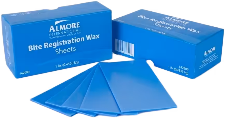 Almore Bite Registration Wax Hassas Oklüzal Isırma Kayıt Mumu