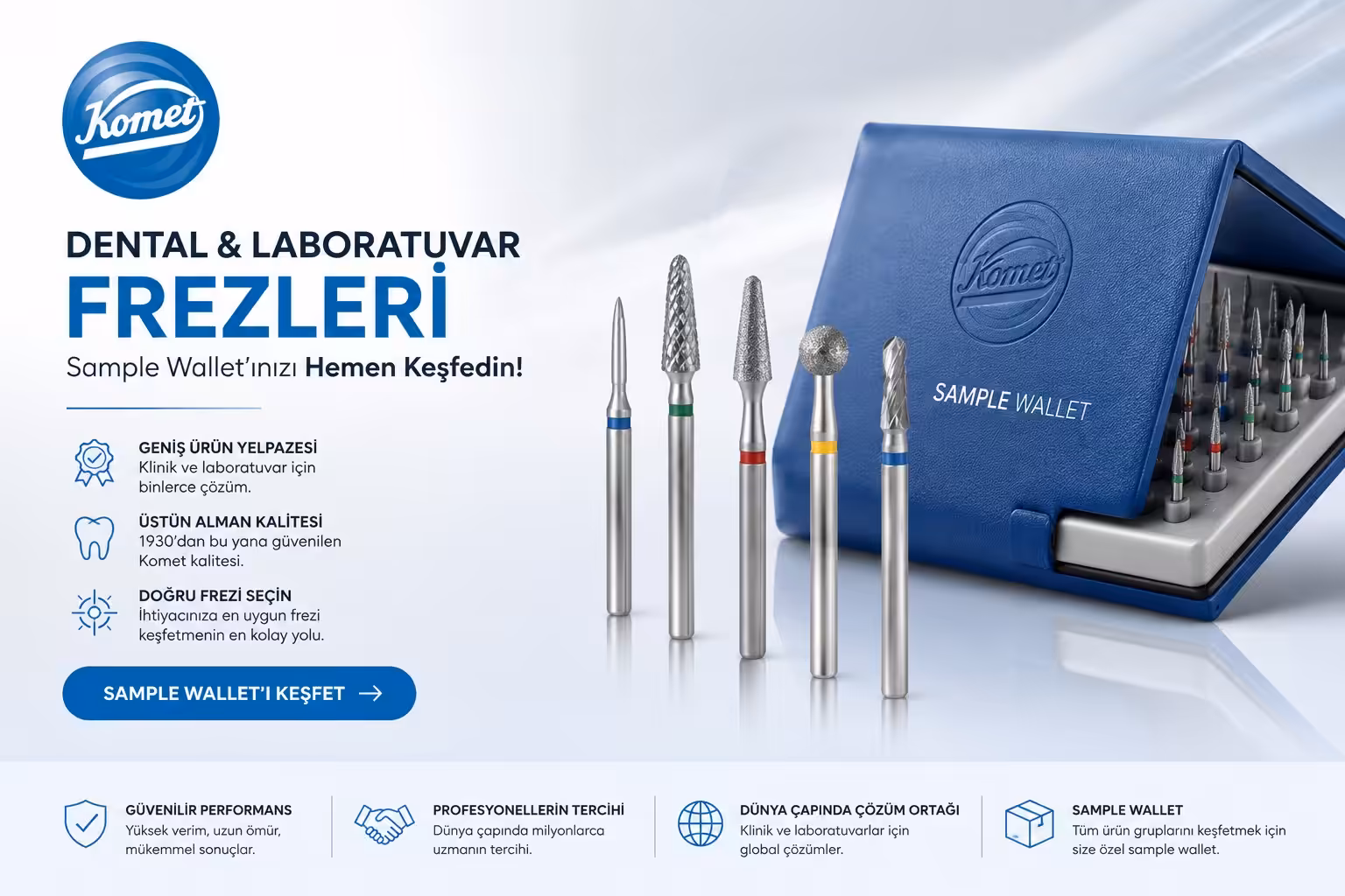 Komet Sample Wallets