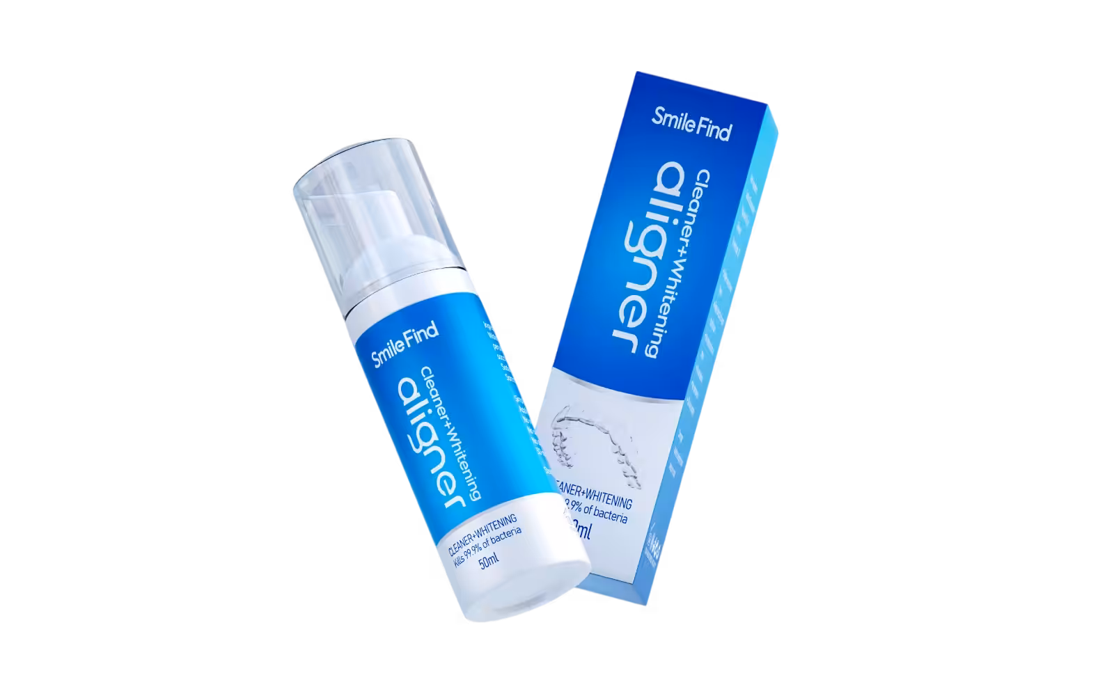 Smile Dent Şeffaf Plak Temizleyici Köpük 50ml