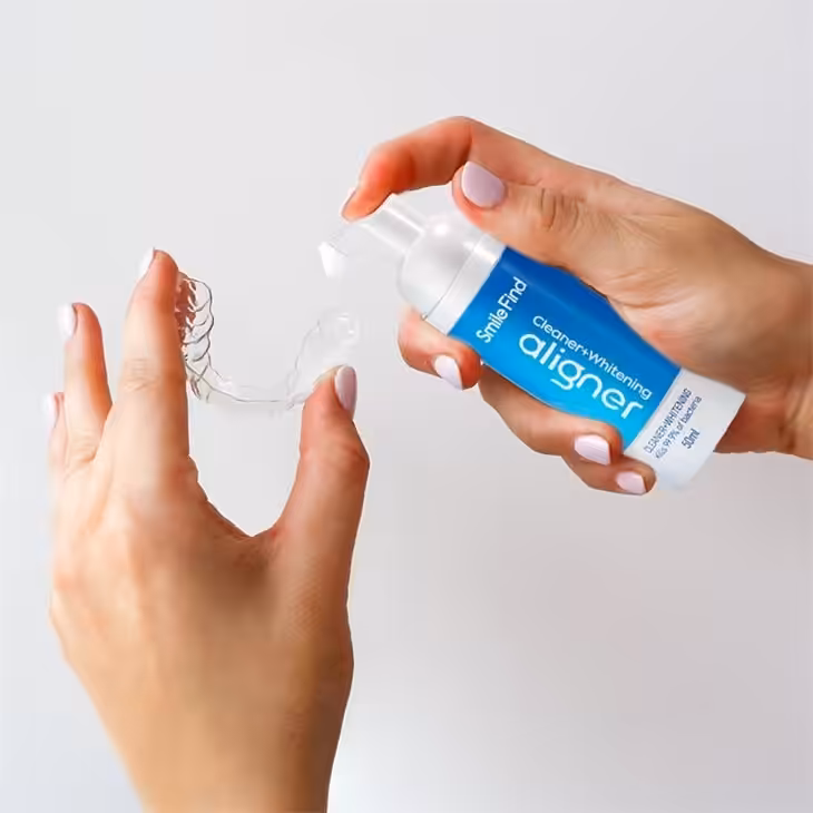 Aligner cleaner whitening foam18